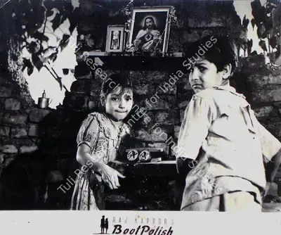 Taru Dutt (Cinematographer), Boot Polish, 1954, Lobby Card