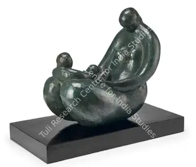 Prodosh Dasgupta (Artist), Cradle, Sculpture