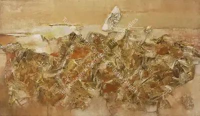 Santosh, G.R. (Artist). Untitled, 1964 | Painting, Sa.Mum.10.12.25, 2025 · Saffronart