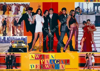 Firoz A. Nadiadwala (Producer), Awara Paagal Deewana, 2002, Lobby Card