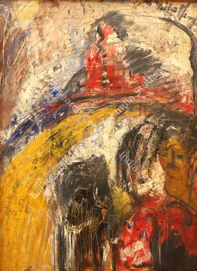 Mookherjea, Sailoz (Artist). Untitled, n.d. | Painting, Pr.Onl/21.08.24, 2024 · Prinseps