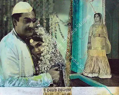Nariman A. Irani (Cinematographer), Bahu Begum, 1967, Lobby Card