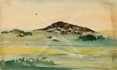 Gaganendranath Tagore (Artist), Murabati Pahar, Painting