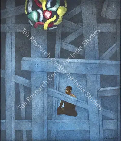 Chandra Bhattacharjee (Artist), Untitled, 2004, Painting