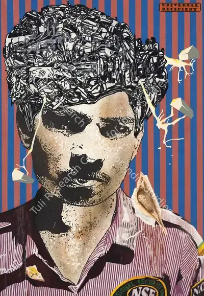 Kallat, Jitish (Artist). Universal Recipient, 2008-2009 | Painting, Ch.NeY/18.03.14, 2014 · Christie's