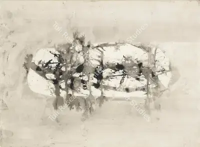 V.S. Gaitonde (Artist), Composition, 1962, Drawing