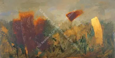Biren De (Artist), Nymph, 1961, Painting