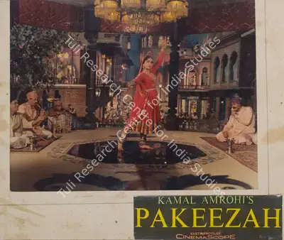 Josef Wirsching (Cinematographer), Pakeezah, 1971, Photographic Still Mounted on Lobby Card
