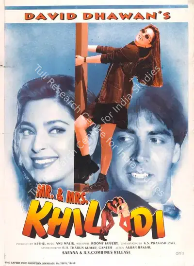 Keshu Ramsay (Producer), Mr & Mrs Khiladi, 1997, Full Sheet Poster
