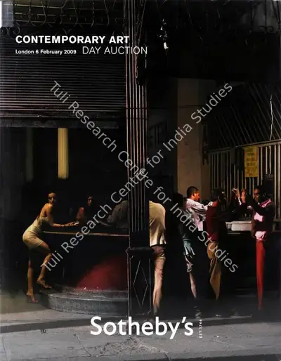 Sotheby's (Auction House), Contemporary Art, 2009, Auction Catalogue