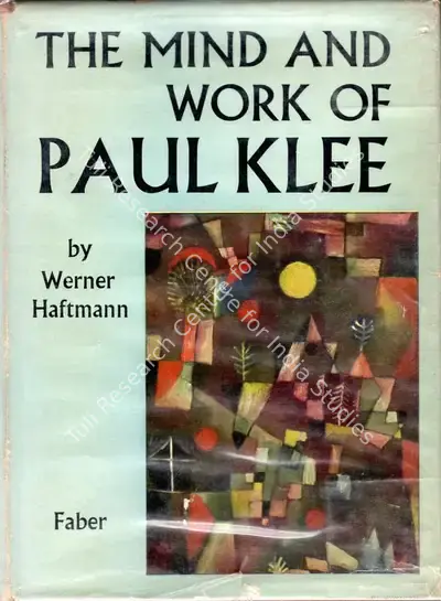 Werner Haftmann (Author), The Mind and Work of Paul Klee, 1954, Authored Book