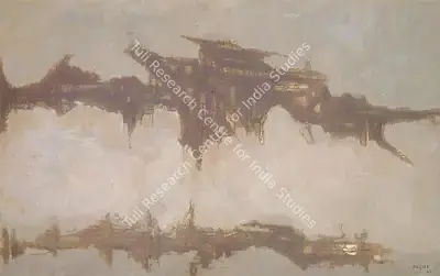 Ramkumar (Artist). Banares. Oil on canvas, 1962 | Painting | FineArts | 00371201