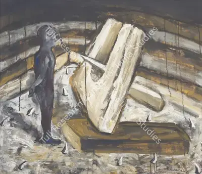 G.R. Iranna (Artist), Untitled, 1996, Painting