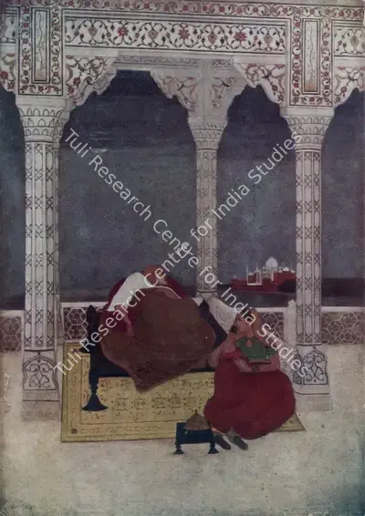 Abanindranath Tagore (Artist), The Passing of Shah Jahan, Painting