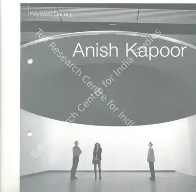 Anish Kapoor (Artist), Anish Kapoor, 1998, Solo Exhibition Invitation