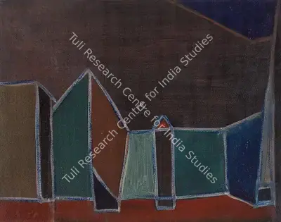 K.S. Kulkarni (Artist), Untitled, 1978, Painting