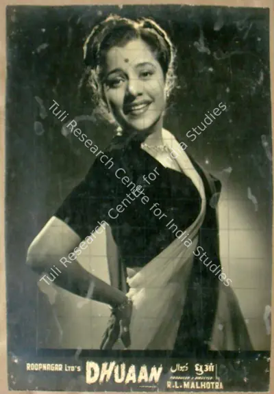 R.L. Malhotra (Producer), Dhuaan, 1953, Lobby Card