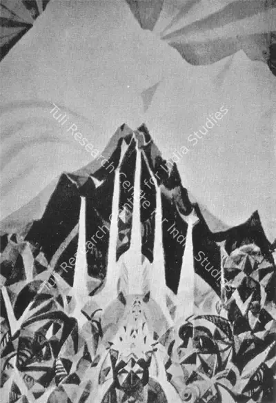 Gaganendranath Tagore (Artist), The Song of the Himalayas, Painting