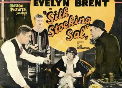 Tod Browning (Director), Silk Stocking Sal, 1924, Poster