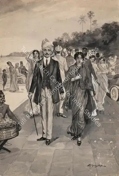 M.V. Dhurandhar (Artist), Untitled, Painting