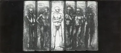 Anupam Sud (Artist), An Exhibition of Anupam Sud, 1999, Solo Exhibition Invitation