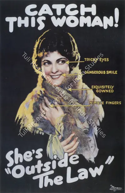 Tod Browning (Producer), Outside the Law, 1920, Poster