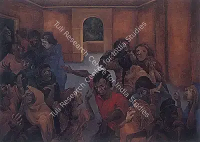 Sardar Gurcharan Singh (Artist), Untitled, 1985, Painting