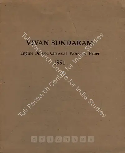 Vivan Sundaram (Artist), Vivan Sundaram, 1991, Solo Exhibition Catalogue