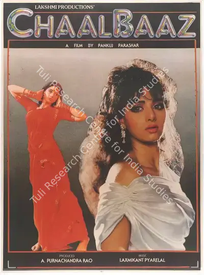 A.Purnachandra Rao (Producer), Chaalbaaz, 1989, Full Sheet Poster