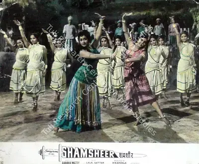 Babubhai Mistri (Director), Shamsheer, 1967, Lobby Card