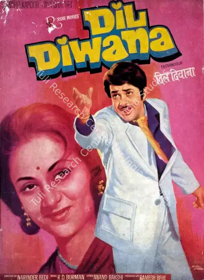 Ramesh Behl (Producer), Dil Diwana, 1974, Song-Synopsis Booklet
