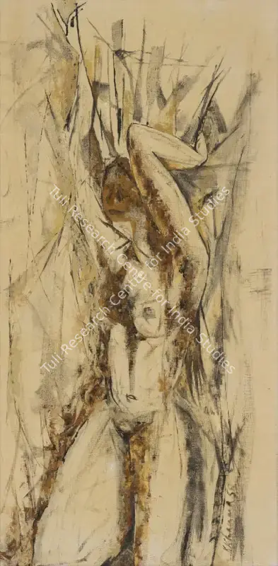 Krishen Khanna (Artist), Untitled, 1958, Painting