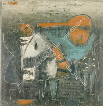 Hemraj (Artist), Voice for the Voiceless, 2000, Painting