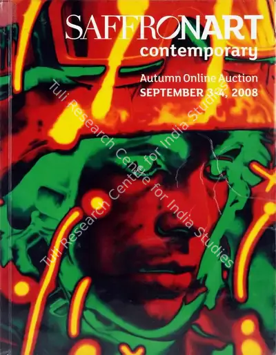 Saffronart (Auction House), Contemporary, 2008, Auction Catalogue