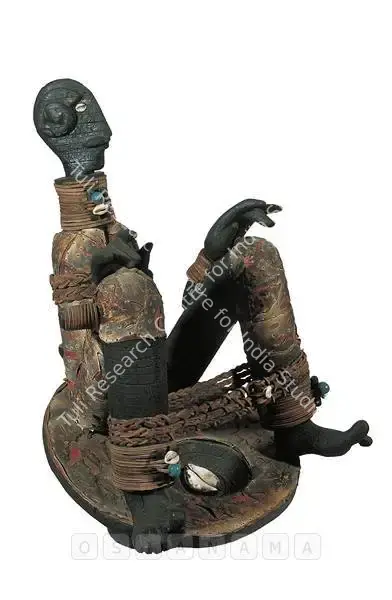 Satish Gujral (Artist), Seated Figure, 1999, Sculpture
