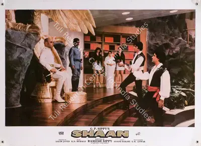 S.M. Anwar (Cinematographer), Shaan, 1980, Lobby Card
