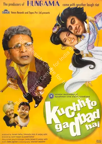 Suresh Bafna (Producer), Kuchh To Gadbad Hai, 2004, Full Sheet Poster