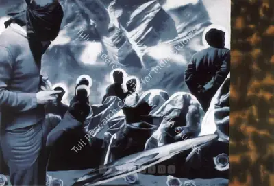 T.V. Santhosh (Artist), In God's Name, 2003, Painting