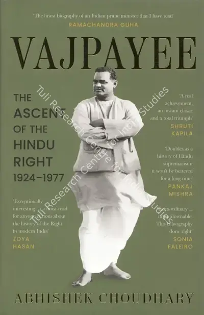 Abhishek Choudhary (Author), Vajpayee, 2023, Authored Book