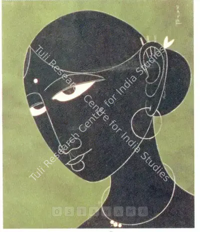 Rasik D. Raval (Artist), Untitled, 1965, Painting