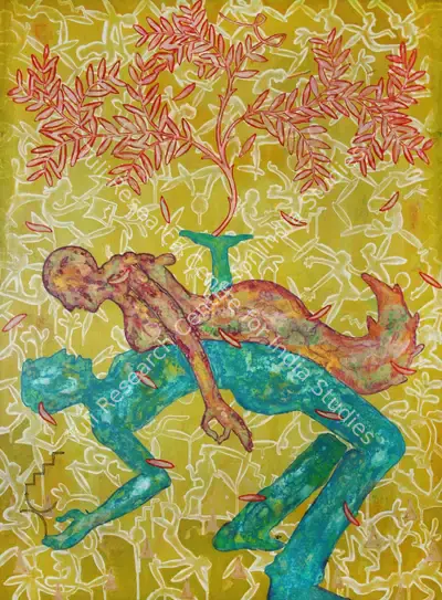 Aniket Khupse (Artist), Untitled, 2006, Painting