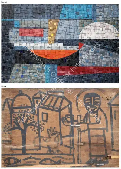 Badri Narayan (Artist), Untitled, 1940, Painting