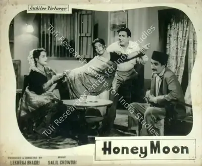 Lekhraj Bhakri (Producer), Honeymoon, 1960, Lobby Card