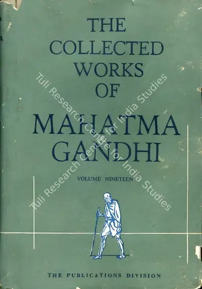 Mahatma Gandhi (Author), The Collected works of Mahatma Gandhi, 1966, Edited Book