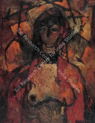 V.S. Gaitonde (Artist), Untitled, 1955, Painting
