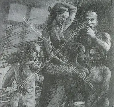 Anupam Sud (Artist), Farewell to Memory Lane 1, 1994, Painting