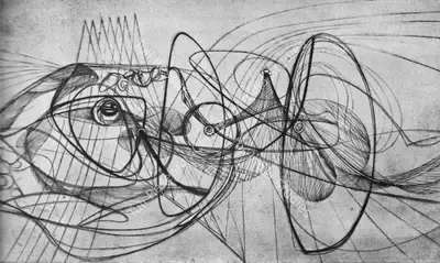 S.W. Hayter (Artist), Death by Water, 1949, Painting