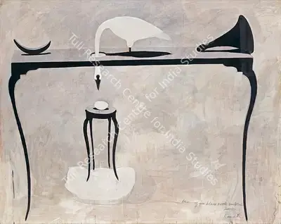 Manjunath Kamath (Artist), Drawing for Black & White Sculpture, 2006, Sculpture