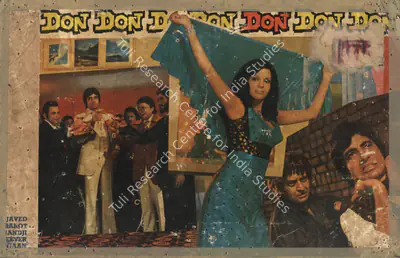 Nariman A. Irani (Cinematographer), Don, 1978, Photographic Still Mounted on Lobby Card
