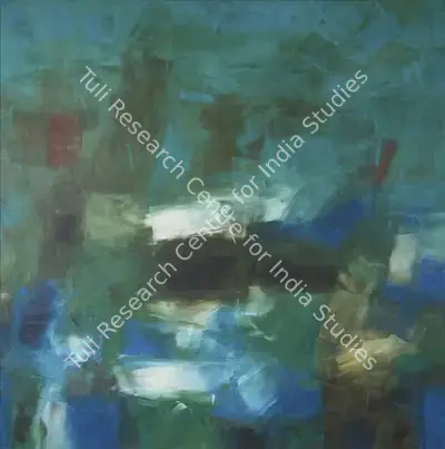 K.M. Adimoolam (Artist), Reflex-94, 1994, Painting